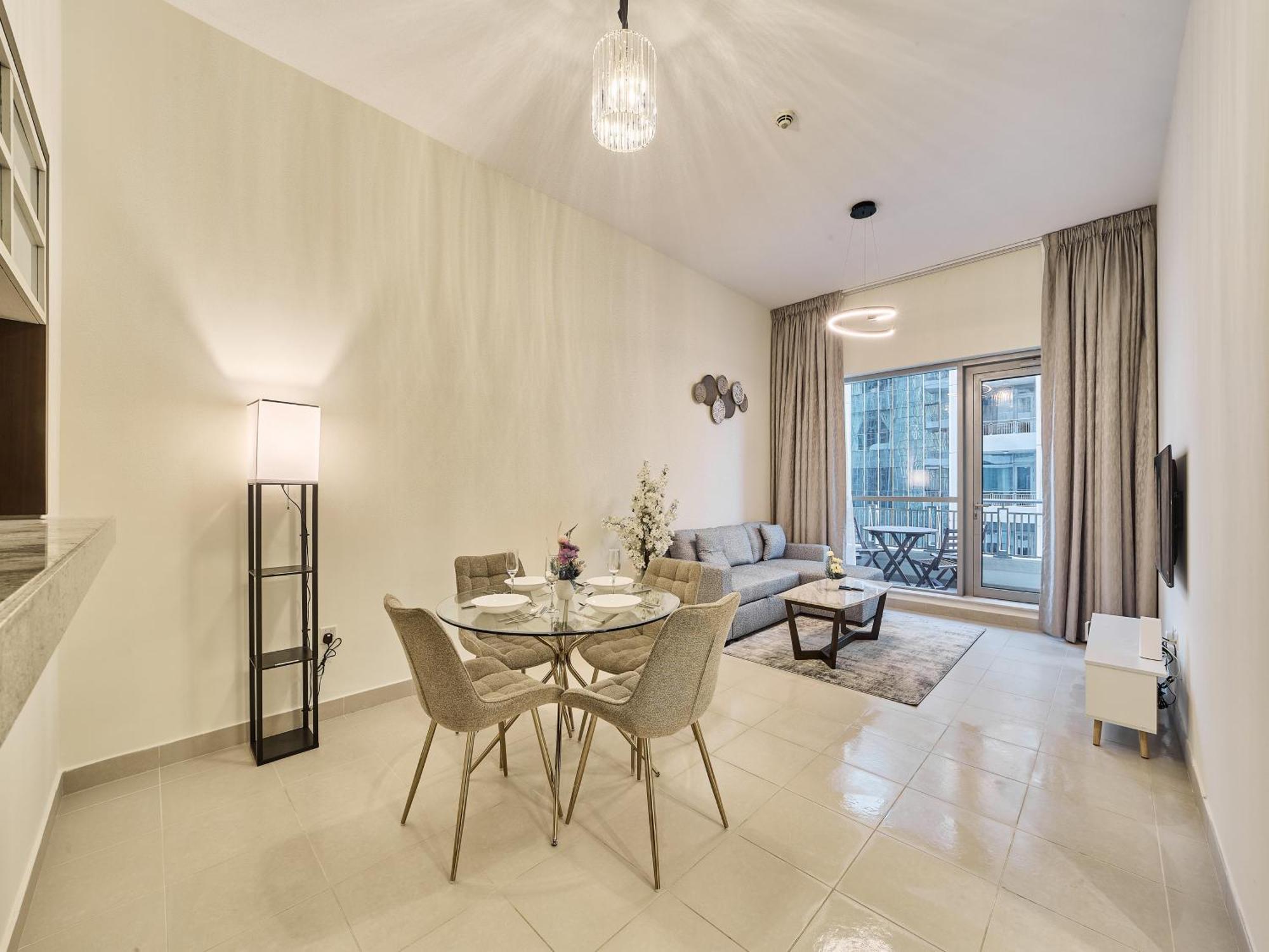 Appartement Golden Homes Boulverd 1bhk Blue Heaven Near Mall & Burj Khalifa Downtown *