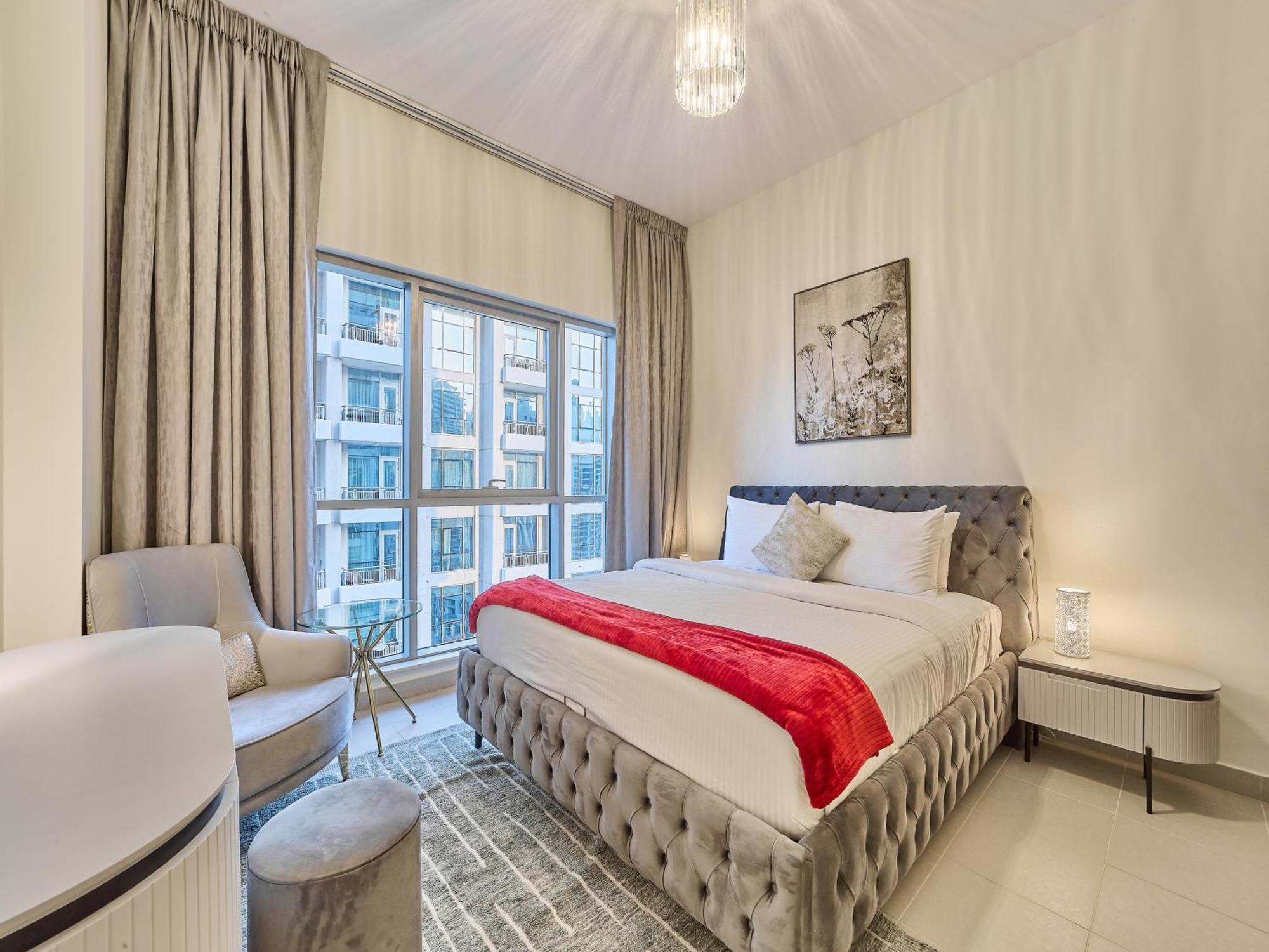 Апартаменты Golden Homes Boulverd 1bhk Blue Heaven Near Mall & Burj Khalifa Downtown